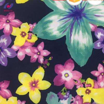 China Stretch 85% 15% Nylon Spandex 4 Way Stretch Printed Nylon Spandex Swimwear Fabric for sale