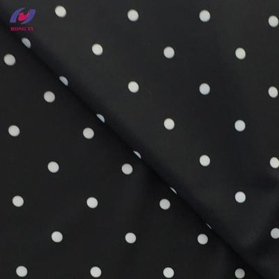 China Thin Stretch Polka Dot Print Micro Fiber Super Swimwear Fabric for sale