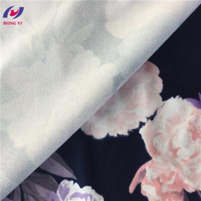 China Free Sample Brushed Sueded Warp Suede Plain Style 100% Polyester Fabric For Clothing for sale