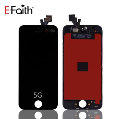 China TFT LCD Show Mobile Phone Cheap Spare Parts TFT LCD Display For iPhone 5 5G Display Screen Replacement for sale