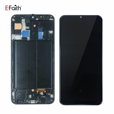 China For Samsung A50 Full Assembly Replacement LCD For Samsung Oled Pantalla A50 LCD With Frame for sale