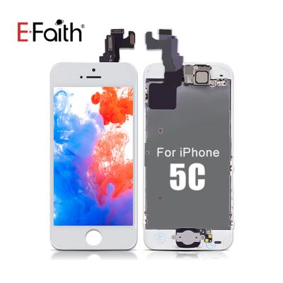 China Factory Wholesale Anti-scratch TFT LCD Display Full New LCD Screen For Iphone 5C LCD Display Screen Assembly for sale