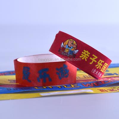 China Hospital/Events/Parties/Graduations/Christmas/Aunniversary Gift Event&Party Item type and different parties occasion tyvek band paper wristband for sale