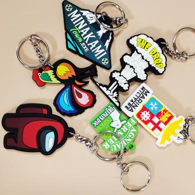 China Decoration Souvenir /Advertise/Gift Make Your Own Logo PVC Key Chain 3d Custom Soft PVC Key Chain/Soft Keychains/Silicone Rubber Key Rings for sale