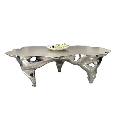 China Europe/Middle East/Indian/Chinese modern stainless steel carving coffee table base for sale for sale