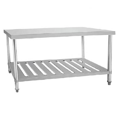 China Commercial Kitchen Kitchen Table Stainless Steel Portable Work Bench for sale