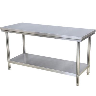 China Stainless Steel Prep Table Stainless Steel Commercial Kitchen Customized Restaurant Kitchen Display for sale