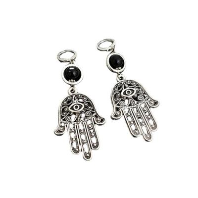 China 2022 New FASHIONABLE diy crystal original Fatima palm crystal stone earrings new spring earrings for sale