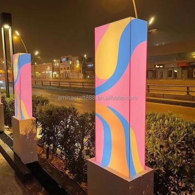 China Custom Waterproof AC Cafe Led Light Box Signs Light Box Outdoor Acrylic Signage Projecting Cabinets For Restaurant Shop for sale