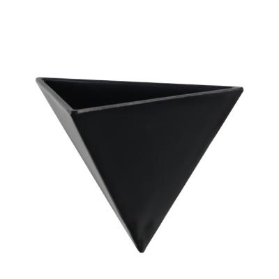 China Wall mounted flower pot jingqi Factory customization small triangle hanging wall outdoor different garden amazon hot sell durable flower pots & planters for sale