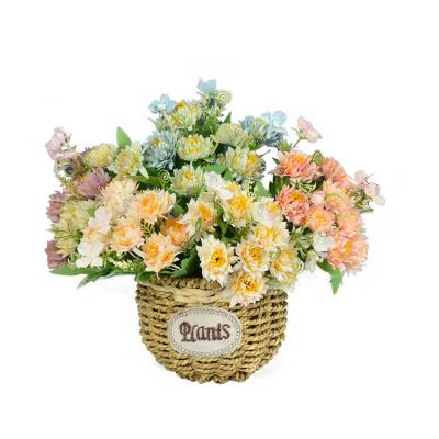 China Looks the same as real flower 2022 cheap beautiful for home decoration party wedding valentines day artificial decorative flowers for sale