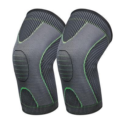 China Adjustable elasticity good quality sports breathable knitted elastic knee pads for joint protection for sale for sale