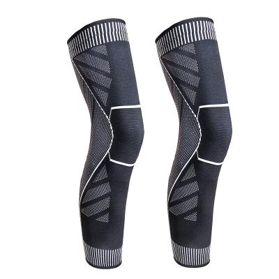 China Adjustable elasticity good quality sports breathable knitted elastic knee pads for joint protection for sale for sale