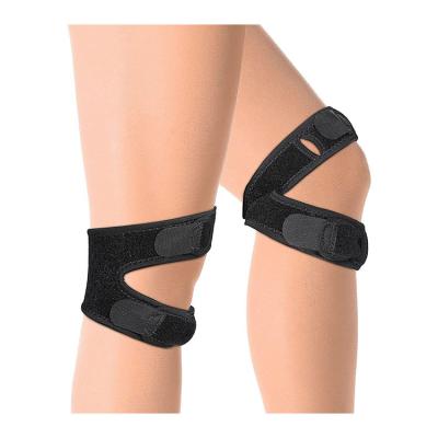 China Price Adjustable Breathable Simple Style Elasticity Sports Pad Breathable Running Knee Pads for sale