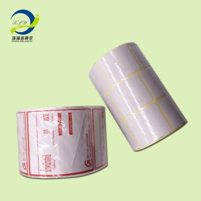 China 4*4inch 100mm*100mm Waterproof Self Adhesive Label Thermal Blank Sticker With Barcode Waterproof Sticker for sale