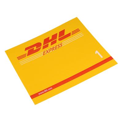 China 2020 Shipping Custom Printed White Mailing Bags Or Gray Cardboard DHL Courier Envelope Mail Packing Bag for sale