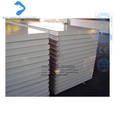 China Hotel PU Polyurethane Sandwich Panel Cold Storage Panel For Cold Room for sale