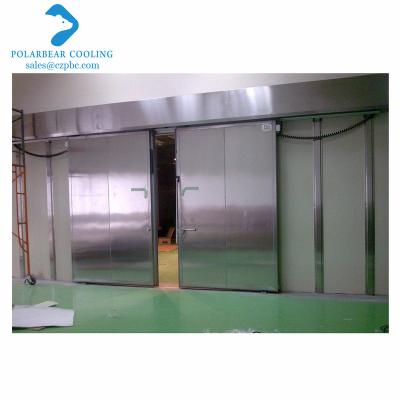 China Modern Fireproof Cold Storage Pipeline Entrance Automatic Sliding Doors for sale