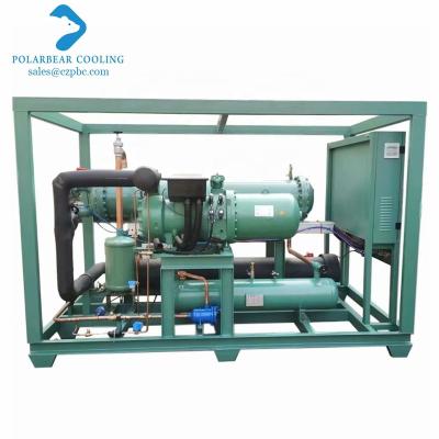 China CSK7163-80Y Hotels Semi - Hermetic Industrial Water Chiller For Cold Storage Room for sale