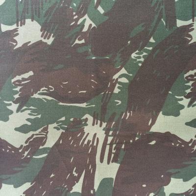 China CVC Twill Camo Poly Cotton Twill Combat Uniform Fabric for sale