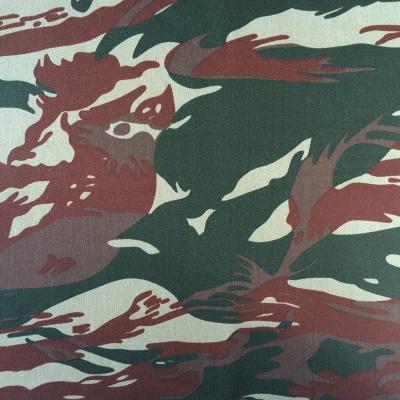 China T65/C35 20*16/120*60 Twill Camo Printed Military Uniform Fabric for sale