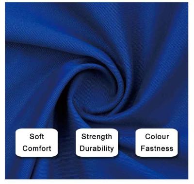 China Vlekbestendig spandex twill katoen spandex stof voor kleding Te koop