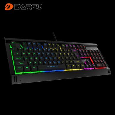 China DAREU Function Factory Adjustable Tilt High Quality Desk Wired Keyboard Computer Gaming Keyboard RGB Backlightt tkl Keyboard and Wholesale Cheap for sale