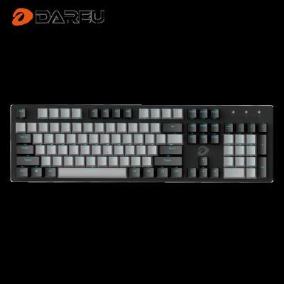 China Dareu Plug and Play A840 Wired Cable Mechanical Keyboard USB Type C By Original Metal 104 Keys Set For Enthusiast A840 BG Gamers Desktop for sale