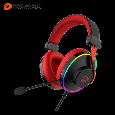 China Professional Headband China Manufacturer Ear Wired Earphones Microphone Headset USB RGB Gaming Headset for sale