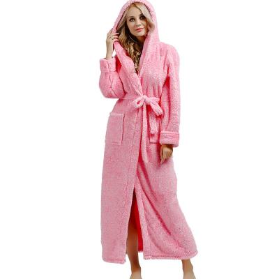 China Winter QUICK DRY Full Breathable Designer Pajamas Luxury Super Warm Bathrobe For Women for sale