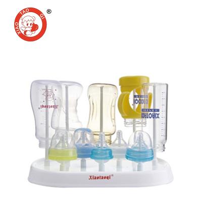 China Plastic Baby Bottle Drying Rack Free Sample Child Cup Dryer Feeding Rack Plastic Baby Bottle Drying Rack for sale