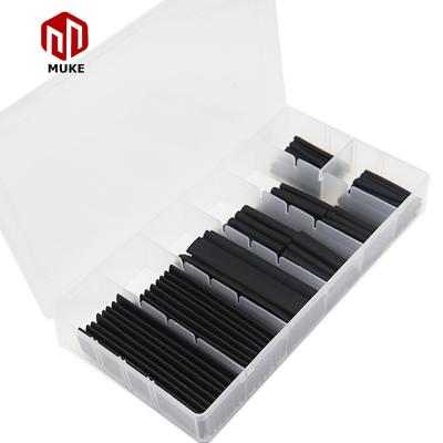 China 127PCS Heat Shrinkable LOW VOLTAGE Cable Protector For Electrical Cable Sleeving Tubo Retractil Shrink Tube Heat Shrink Heat Tubing for sale