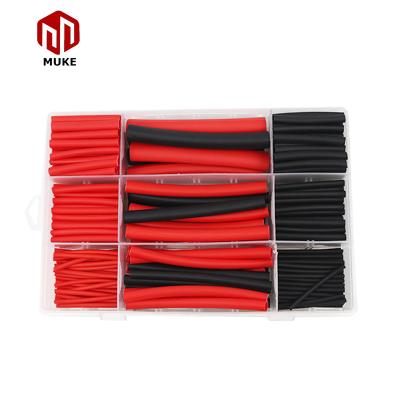 China 270PCS LOW VOLTAGE Heat Shrink Tubing Kit 31 Electrical Wire Shield 45mm Heat Shrink Tube Wall Heat Shrink Tubing 1 Meter Dual for sale