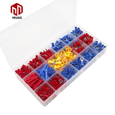 China 520pcs Cold Pressed Terminal Insulated Quick Connecting Terminal Connector Cold Pressed Terminal Insulated Quick Connecting Irregular Shape for sale