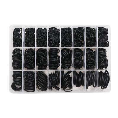 China 1200pcs Car Nitrile Rubber O Ring Kit 24 Sizes O Rings Assortment Kit Sealing Washer NBR Metric O Ring Assortment For Piping for sale