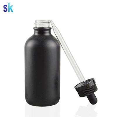 China E liquid/e juice/e cig oil/essential oil custom design 4oz 120ml eliquid bottle green black glass dropper 120ml bottle for sale