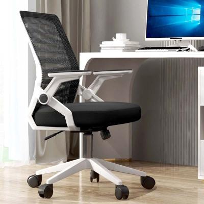 China (Size) Mid Mesh Office Wheel Swivel Adjustable High Quality Plastic Rotating Sitting Chair Used Fabric Mesh for sale