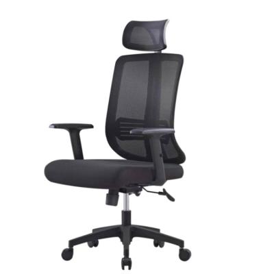 China China Manufacturer Wholesale Black Color (Height)Adjustable Mesh Chair Computer Chair With Adjustable Armrest for sale