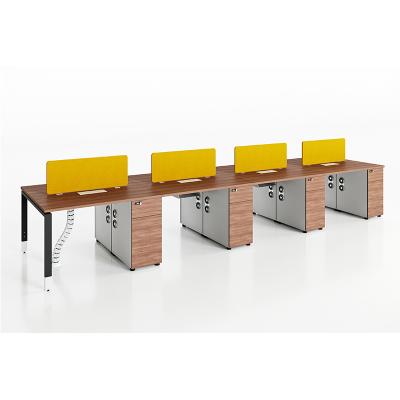 China Factory Customized Modern Table Executive Office Table Set Office Table Cubic Table Staff Office Table Set Directly Sell for sale