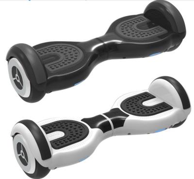 China Black & White Gyroscopic Self Balancing Standing Mini Balance Scooter 6.5 Inch for sale