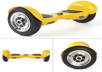 China Yellow Color Two Wheeled Self Balancing Scooter 10 Inch Wheels for Short Distance Travel for sale