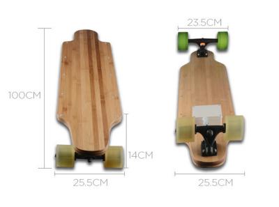 China Four Wheel Standing Up Electric Skateboard / Four Wheel Electric Scooter for sale