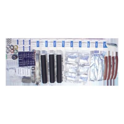 China High voltage black custom 11kv rubbercold shrink cable joints wire cold protector shrink kit connectors intermediate connection JLS-10/3.1 for sale