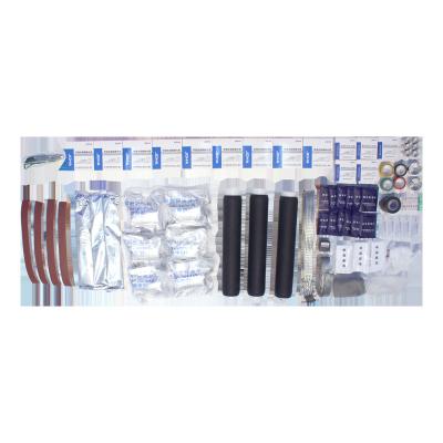 China Custom rubbercold 11kv high voltage black shrink cable joints wire cold protector shrink kit connectors intermediate connection JLS-10/3.2 for sale