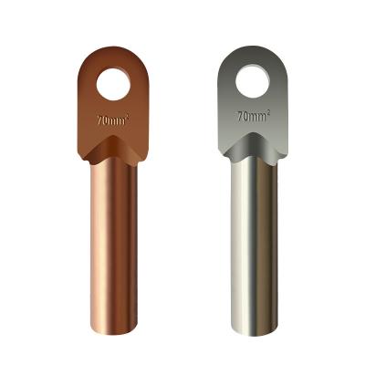 China Copper Terminal Hook Cable Connector Wire Hook Crimp Connector DT-10MM Connecting Joint Solder Socket for sale