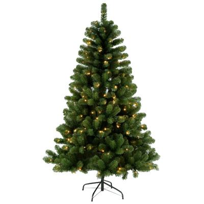 China Hot Sale High Quality Artificial Outdoor Party Lighting Cheap Led Light Pre-Lit Christmas Tree Decoration for sale