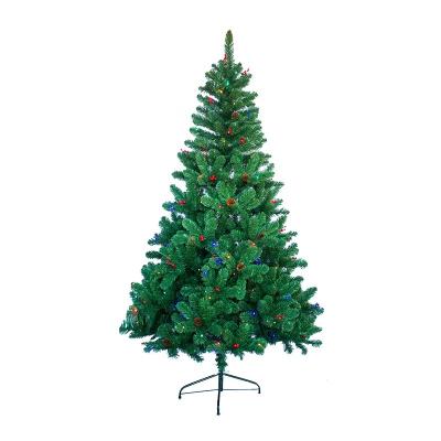 China Party Factory Customized Luxury PE PVC Christmas Tree High Quality Holiday Decoration Christmas Tree With Pine for sale