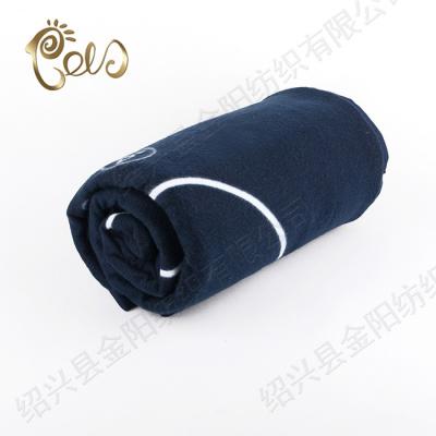 China PORTABLE Printing Airline Blanket Fleece Printed Sleep Blanket Throw For Airline Bedding for sale