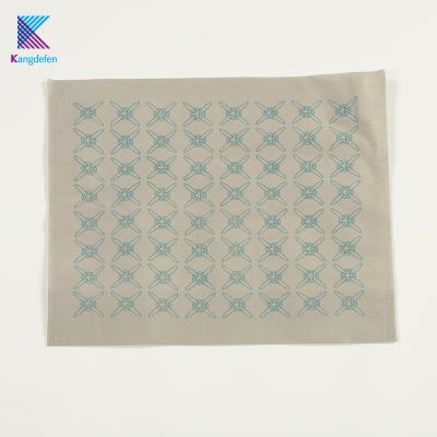 China Anti-static nonwoven printing aviation dyeing square head piece production customized quantitative wholesale for sale