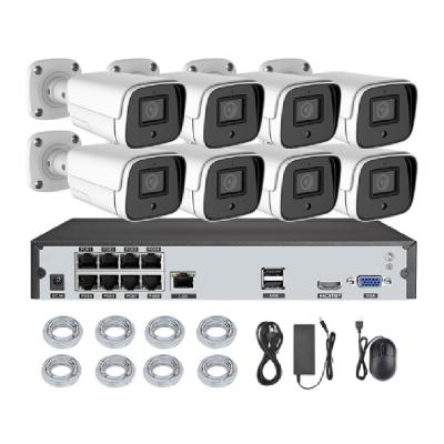 China 2021 New NVR 5MP 8CH NVR Kit Security IP Camera POE System CCTV Cameras Security System Kit for sale